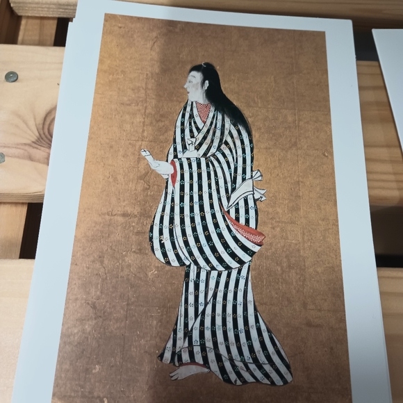 Japanese Dancers Note Cards 20 Cards/20 Envelopes/5 Sets Rare By MFA Boston - Picture 15 of 16